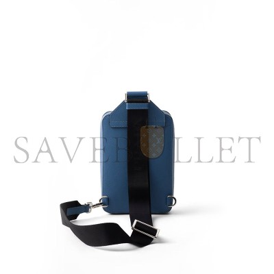 PRADA BRIQUE SAFFIANO LEATHER BAG 2VZ106 (20*14*4cm) 